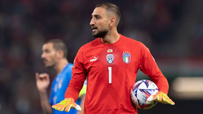 Italy goalkeeper Gianluigi Donnarumma
